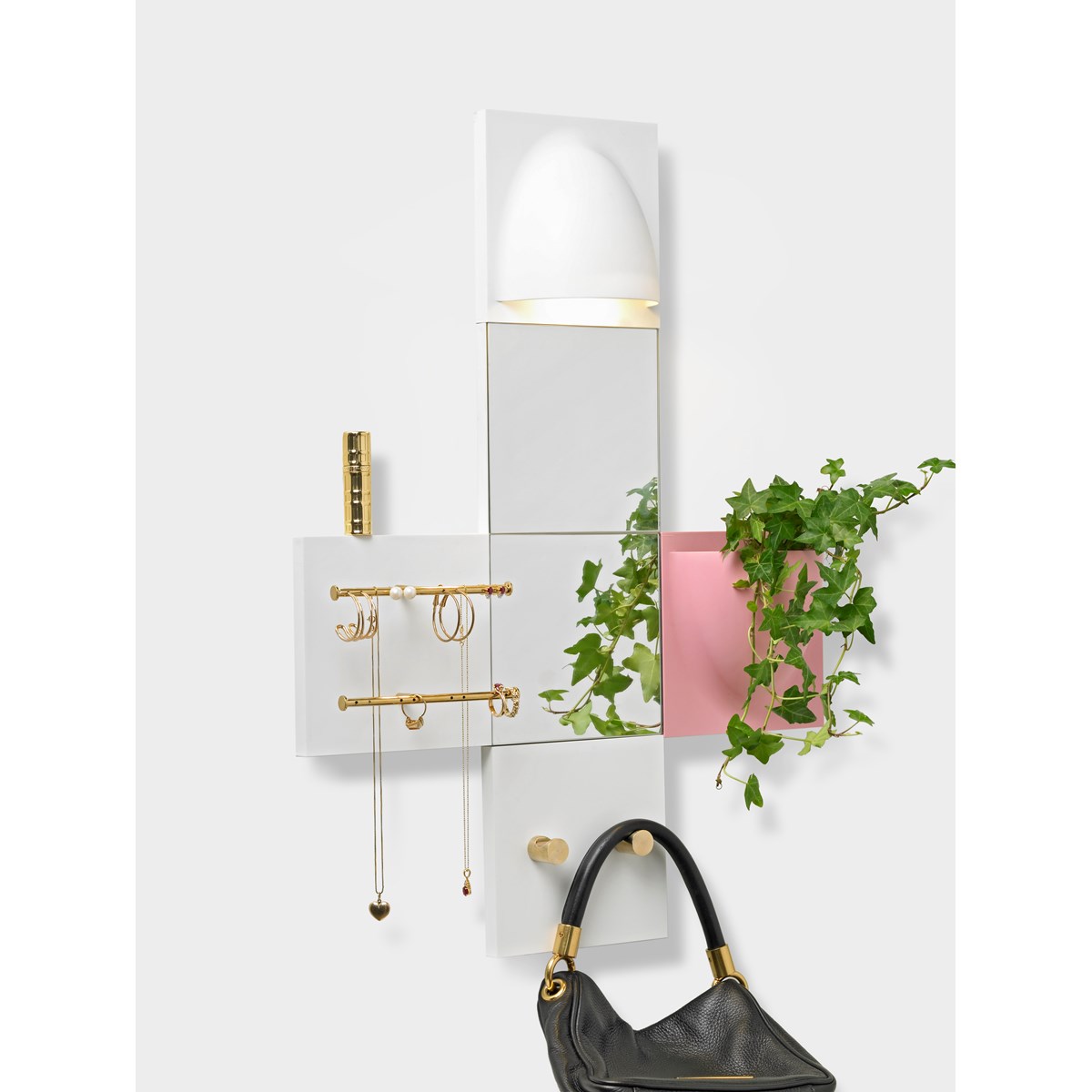 Verti Copenhagen VertiHook 15x15 cm svart/brass